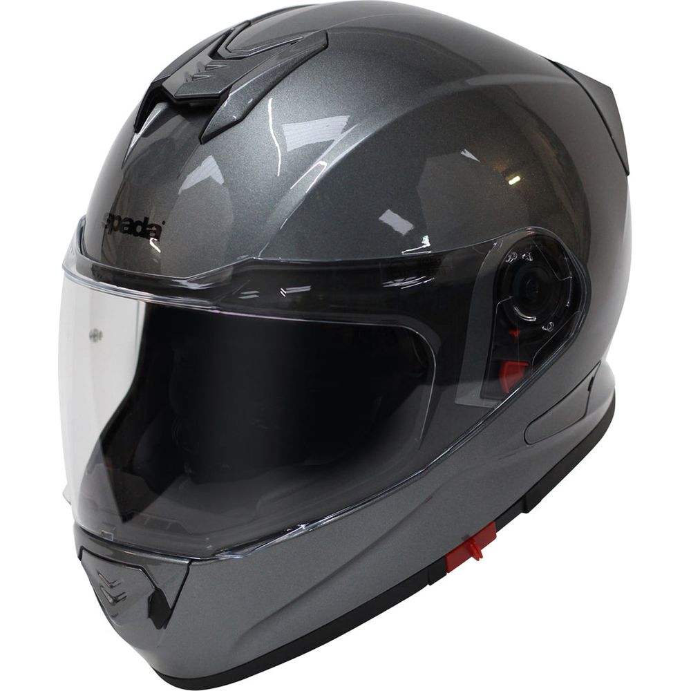 Spada RP-One Plain Full Face Helmet Anthracite - ThrottleChimp