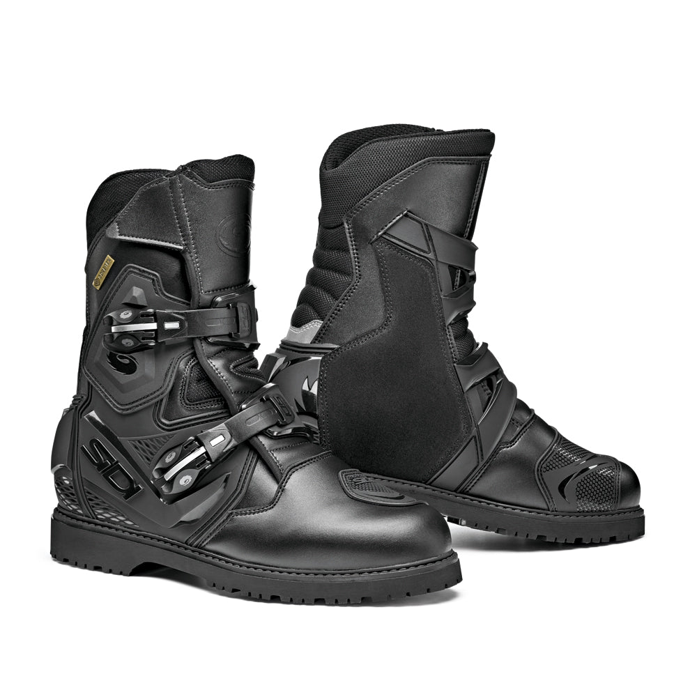 Sidi Adventure Mid 2 Gore-Tex CE Boots Black - ThrottleChimp