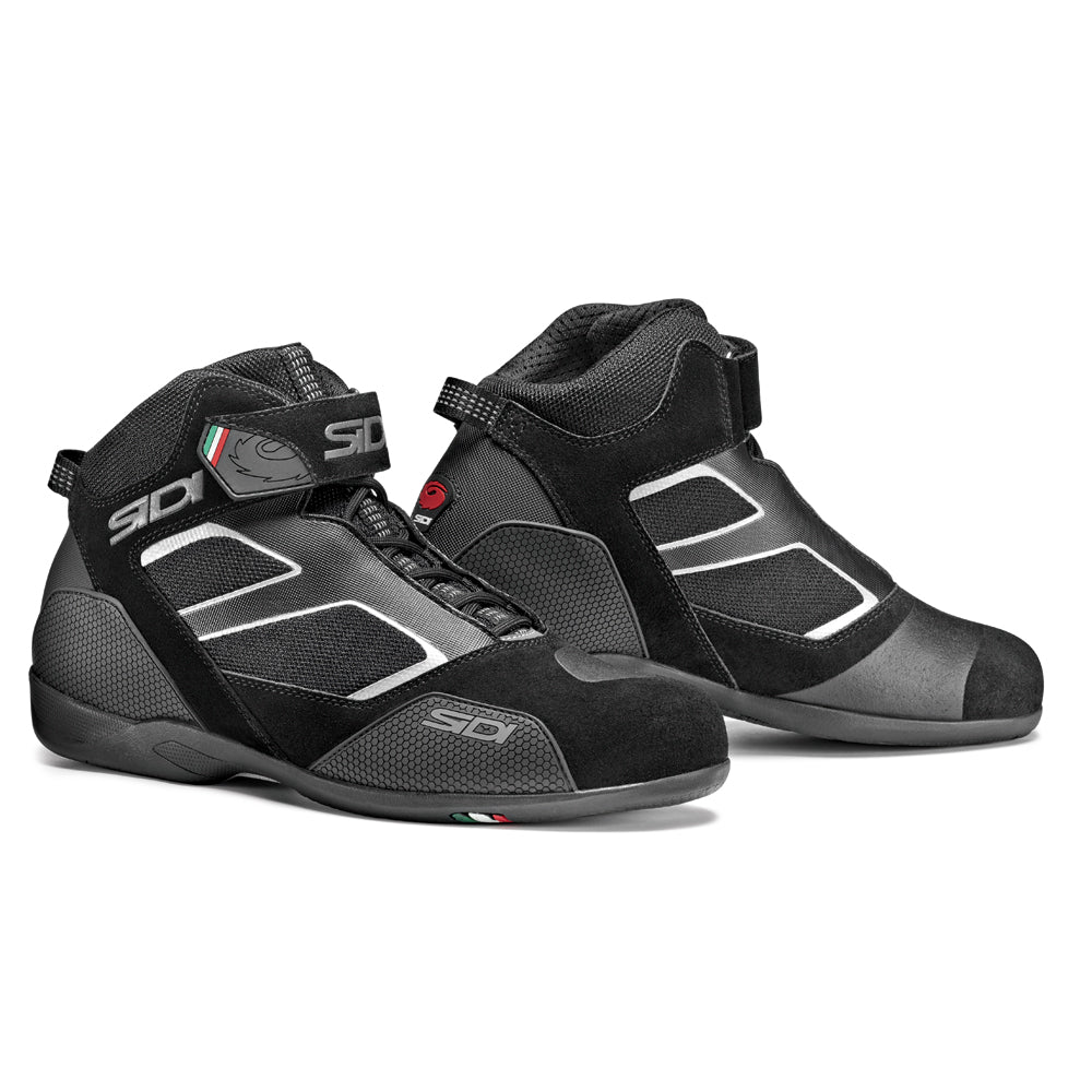 Sidi Meta Short Boots Black - ThrottleChimp