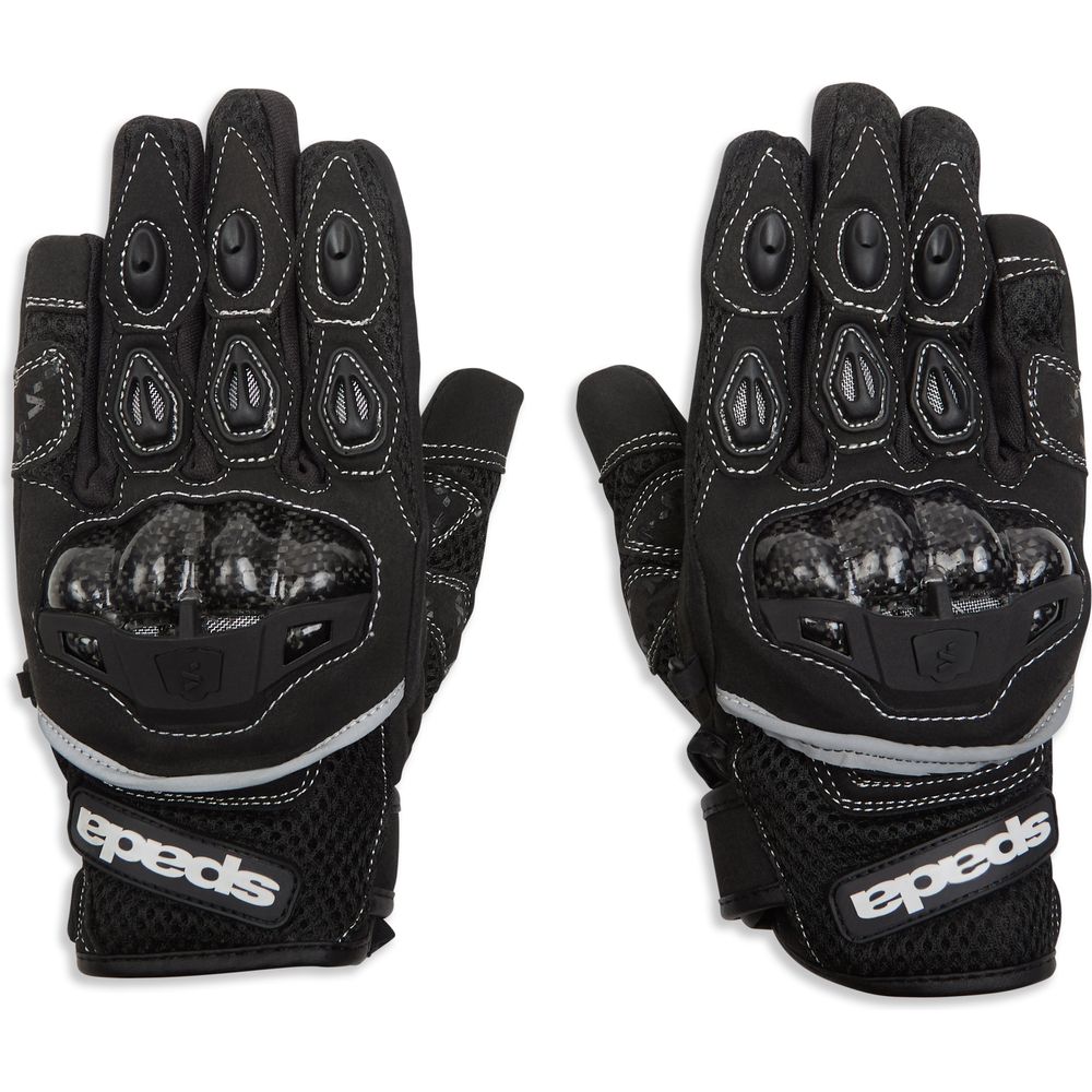 Spada MX-Air CE Textile Gloves Black - ThrottleChimp