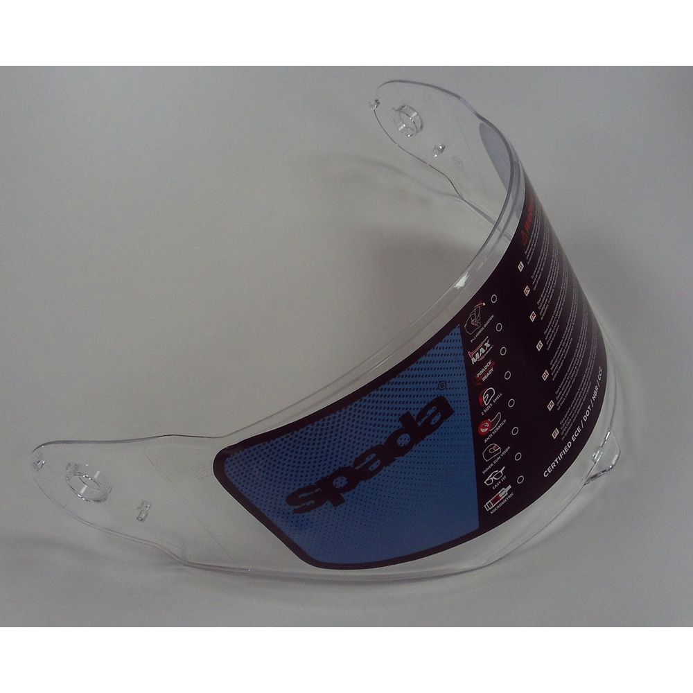 Spada Raiden / SP17 Visor Clear FREE 1 YEAR Returns, FREE UK Delivery | ThrottleChimp