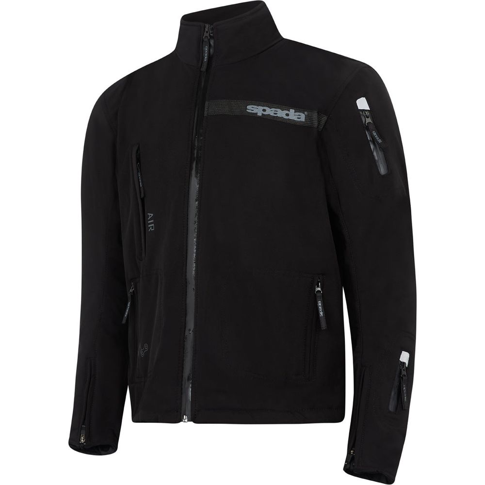 Spada Commute CE Textile Jacket Black FREE 1 YEAR Returns, FREE UK Delivery | ThrottleChimp