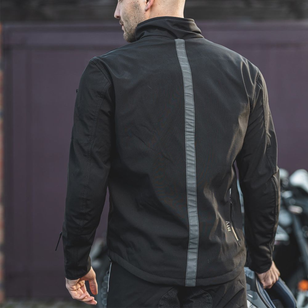 Spada Commute CE Textile Jacket Black (Image 5) - ThrottleChimp