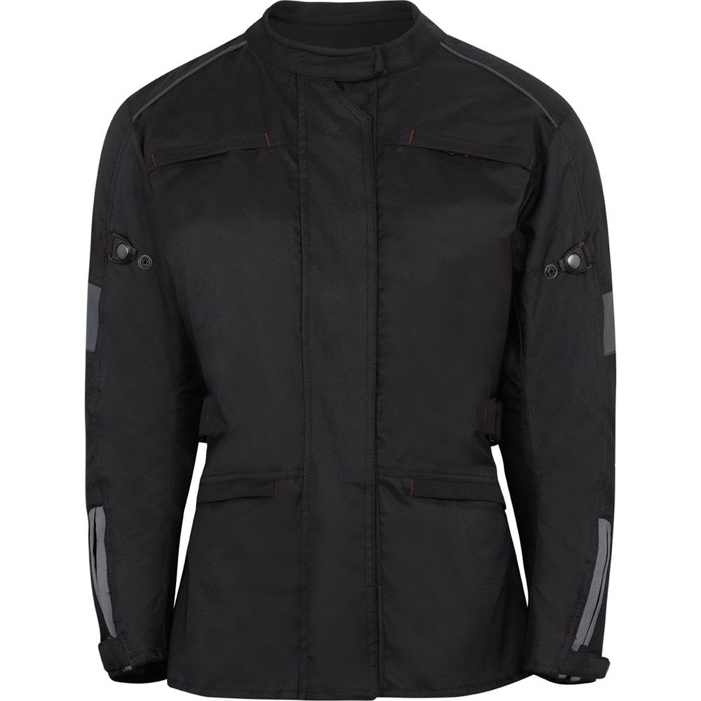 Spada Barn Q CE Ladies Textile Jacket Black FREE 1 YEAR Returns, FREE UK Delivery | ThrottleChimp