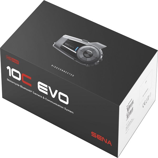 Sena 10C Evo Motorcycle Bluetooth Camera & Communication System 10C-Evo-01 - ThrottleChimp