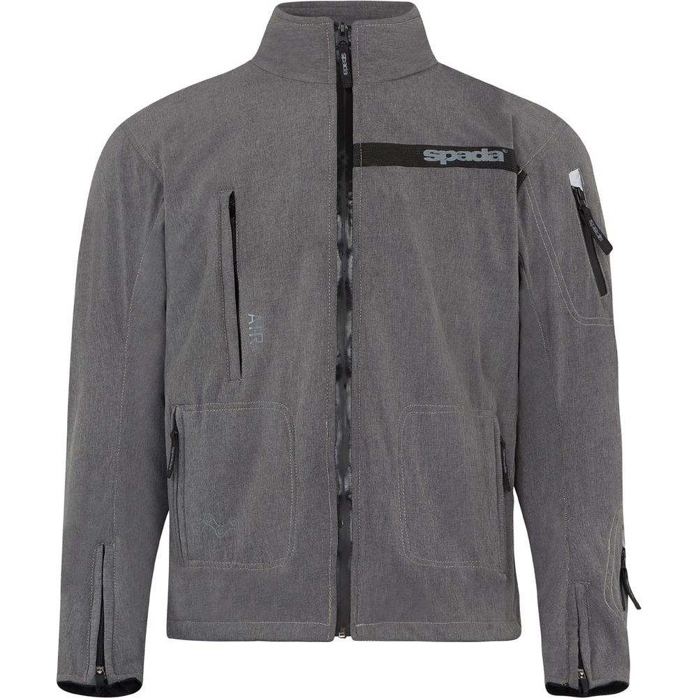 Spada Commute CE Textile Jacket Grey FREE 1 YEAR Returns, FREE UK Delivery | ThrottleChimp