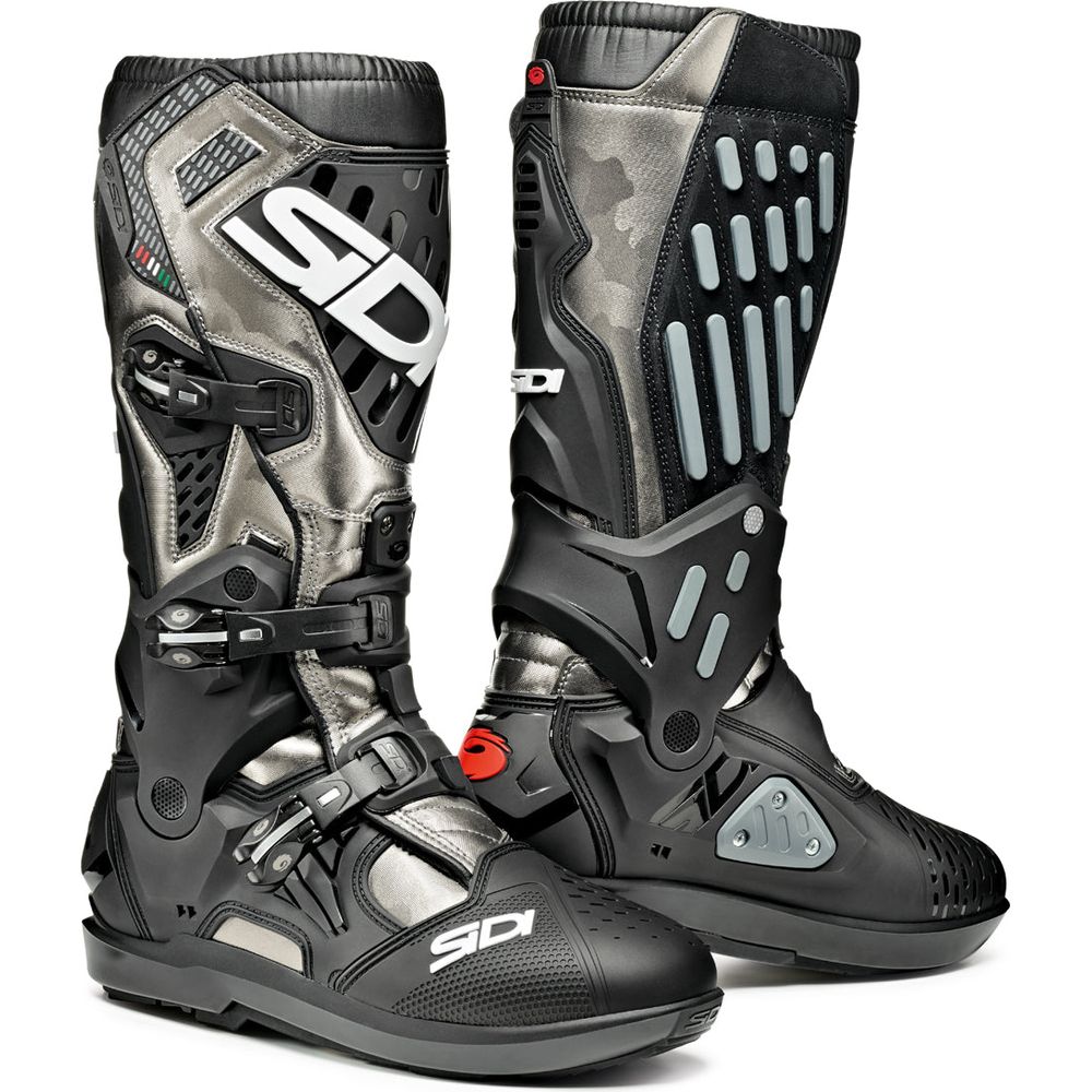 Sidi Atojo SRS Lead CE Boots Grey / Black - ThrottleChimp