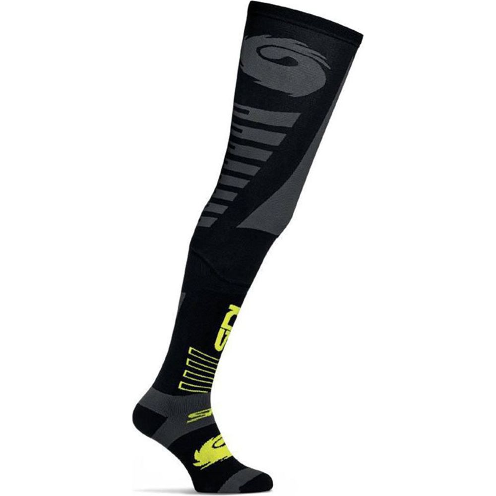 Sidi Extra Long Off Road Socks Black / Yellow FREE 1 YEAR Returns, FREE UK Delivery | ThrottleChimp