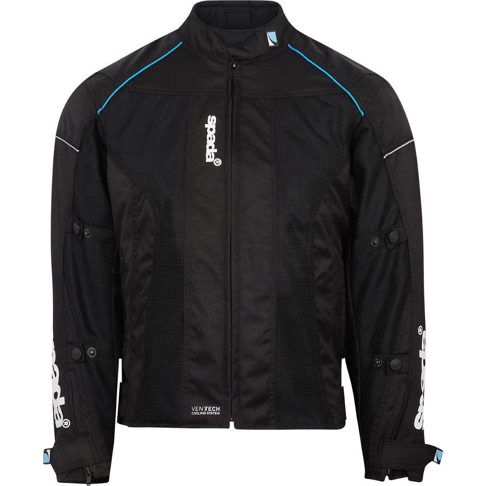 Spada Air Pro Seasons CE Ladies Textile Jacket Black - ThrottleChimp