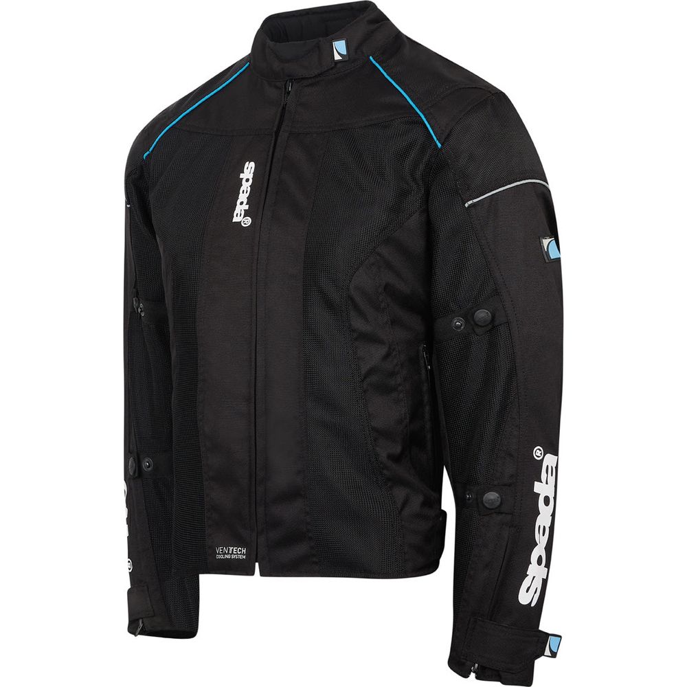 Spada Air Pro Seasons CE Ladies Textile Jacket Black (Image 2) - ThrottleChimp