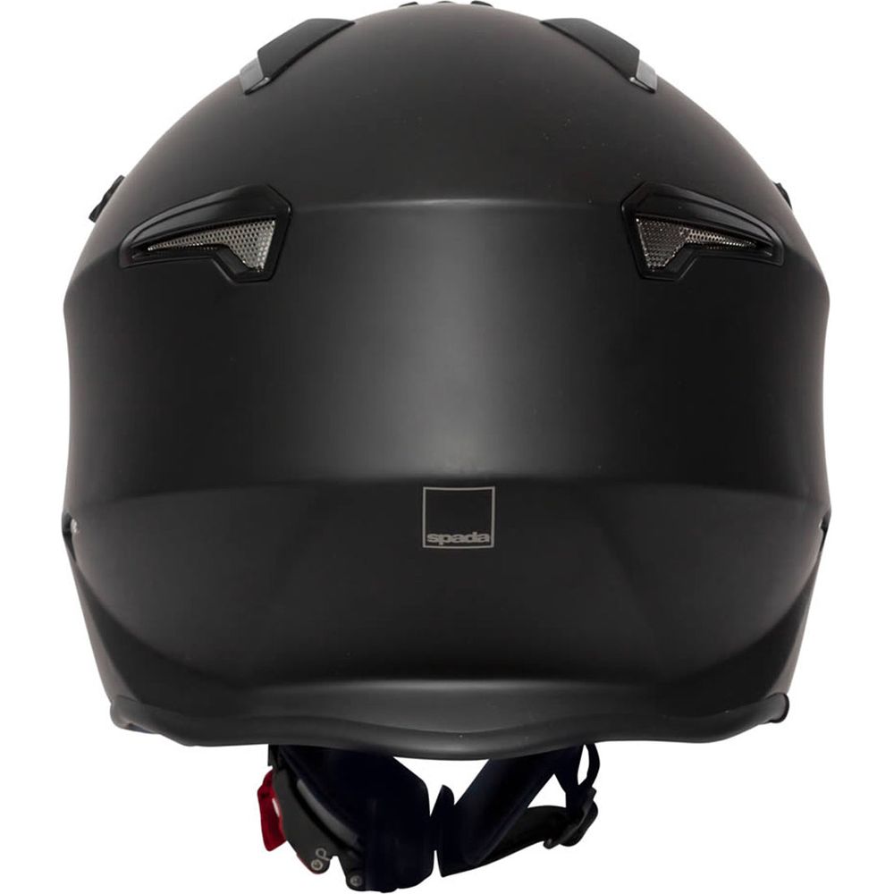 Spada Rock Open Face Helmet Black (Image 6) - ThrottleChimp