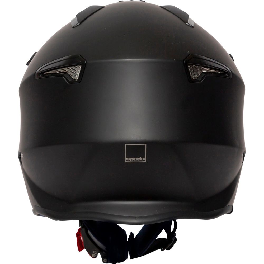 Spada Rock Open Face Helmet Matt Black (Image 5) - ThrottleChimp