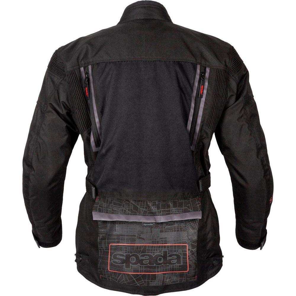 Spada Tucson CE Textile Jacket Black FREE 1 YEAR Returns, FREE UK Delivery | ThrottleChimp