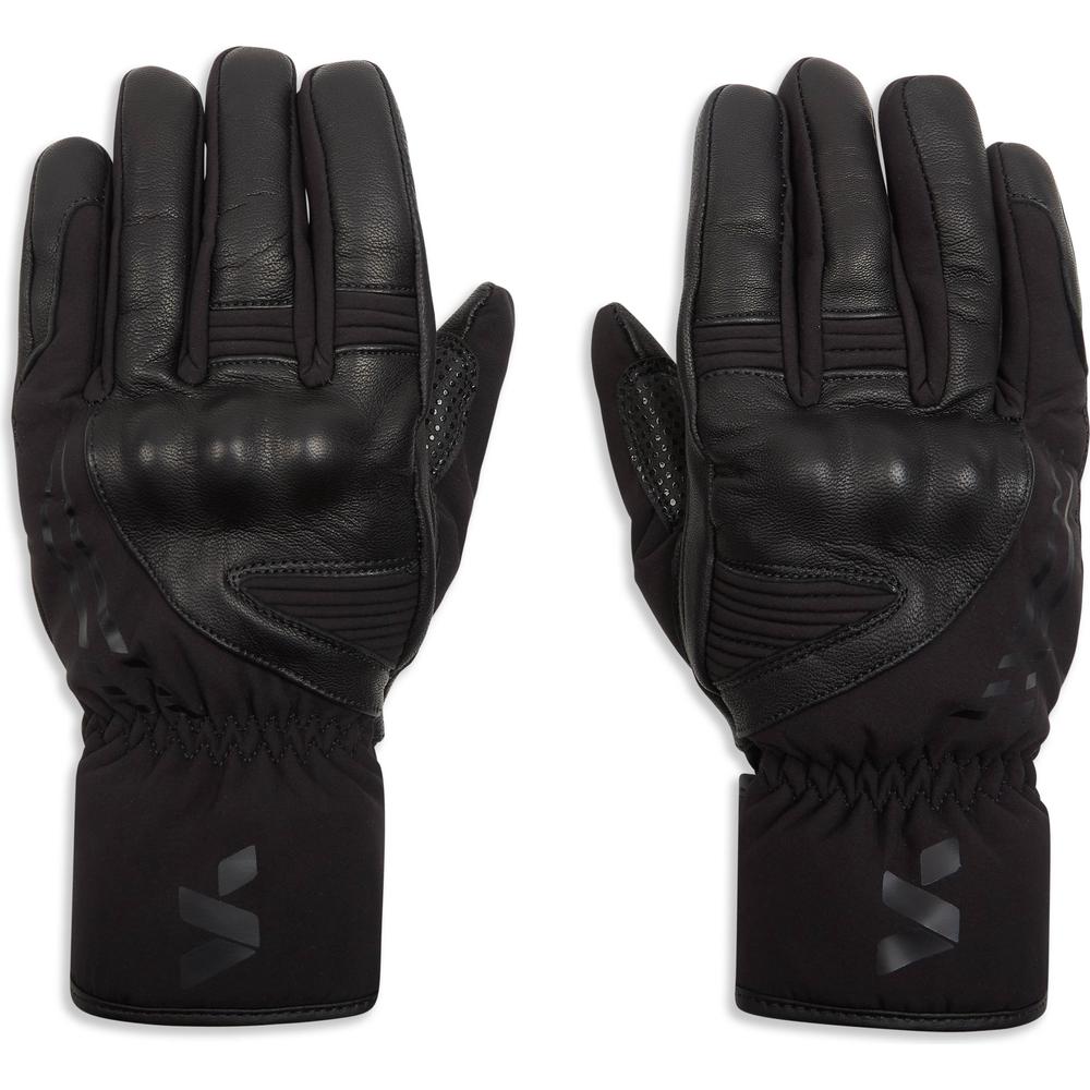 Spada Oslo Waterproof CE Leather Gloves Black - ThrottleChimp