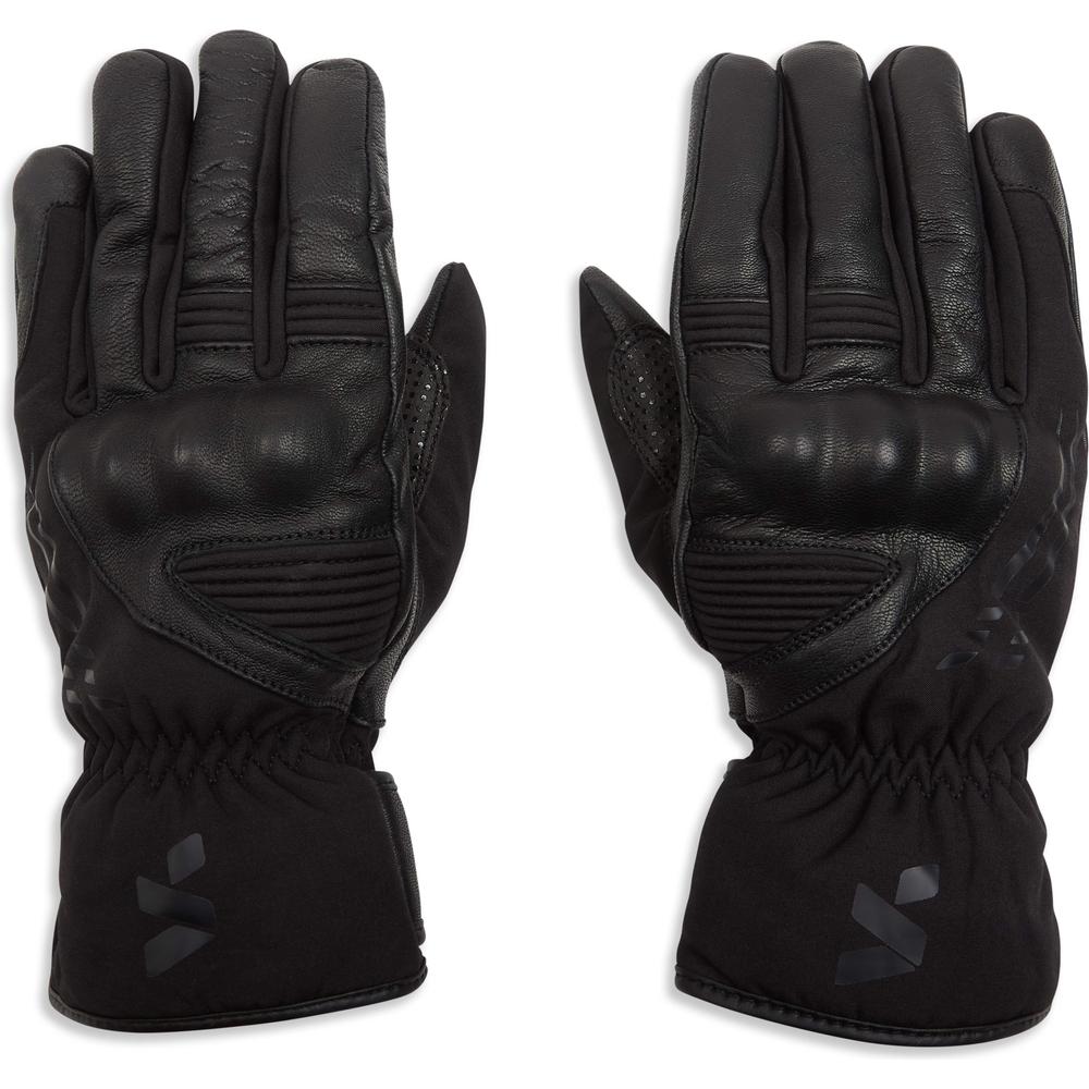 Spada Ladies Oslo Waterproof CE Leather Gloves Black - ThrottleChimp