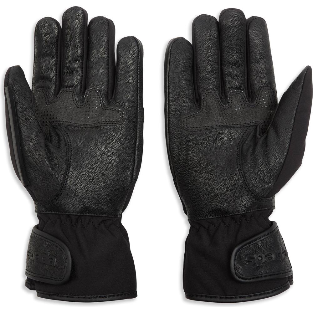 Spada Ladies Oslo Waterproof CE Leather Gloves Black (Image 2) - ThrottleChimp