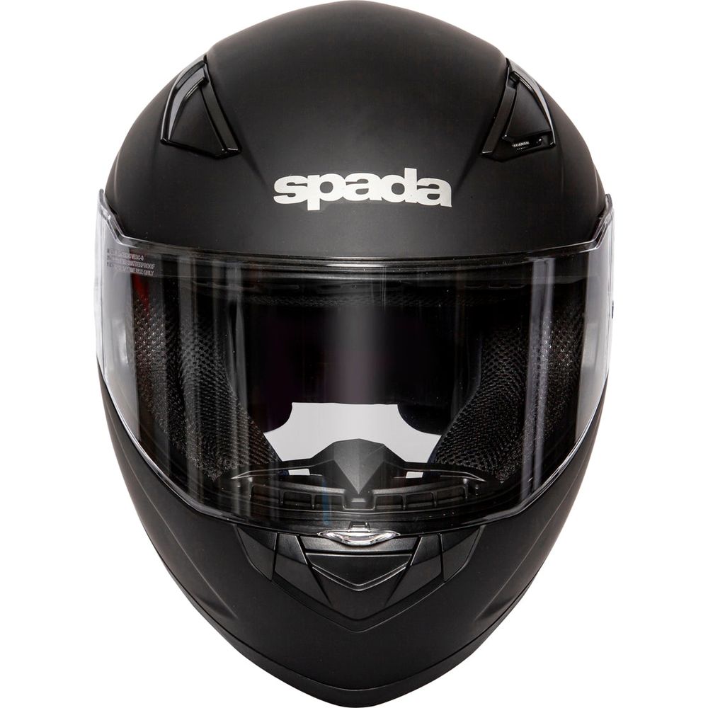 Spada Raiden Full Face Helmet Matt Black - ThrottleChimp