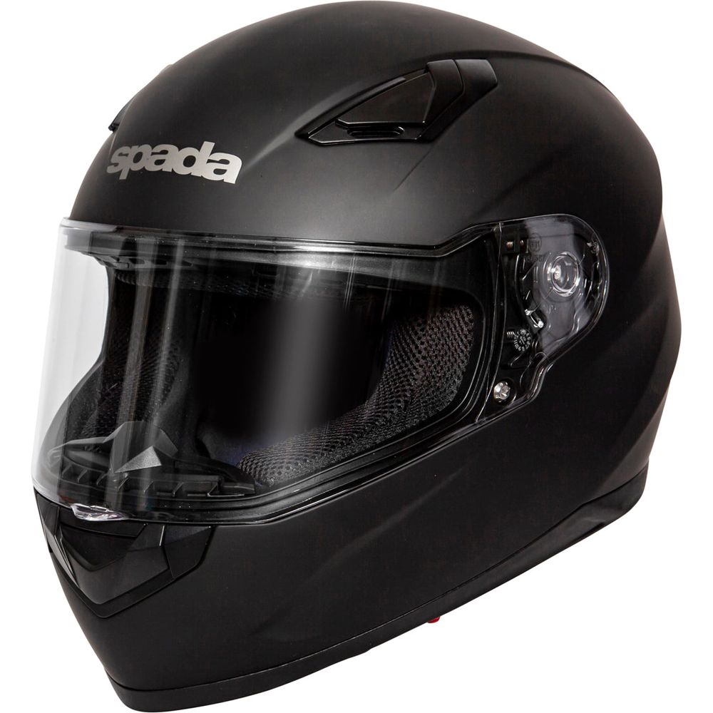 Spada Raiden Full Face Helmet Matt Black FREE 1 YEAR Returns, FREE UK Delivery | ThrottleChimp