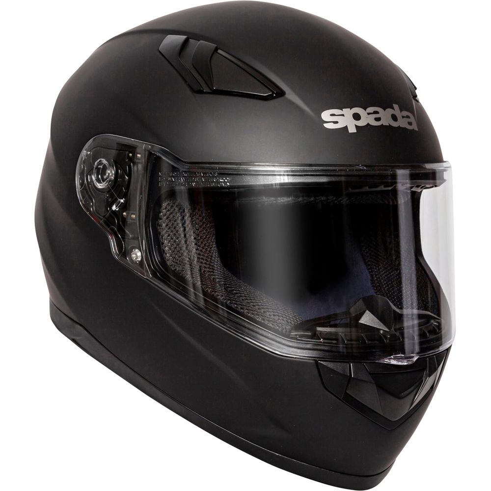 Spada Raiden Full Face Helmet Matt Black FREE 1 YEAR Returns, FREE UK Delivery | ThrottleChimp