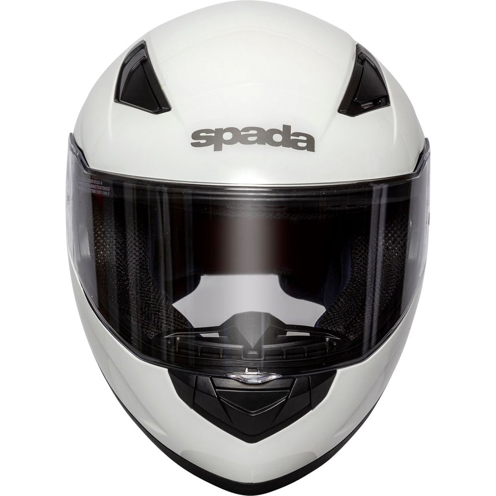 Spada Raiden Full Face Helmet White - ThrottleChimp