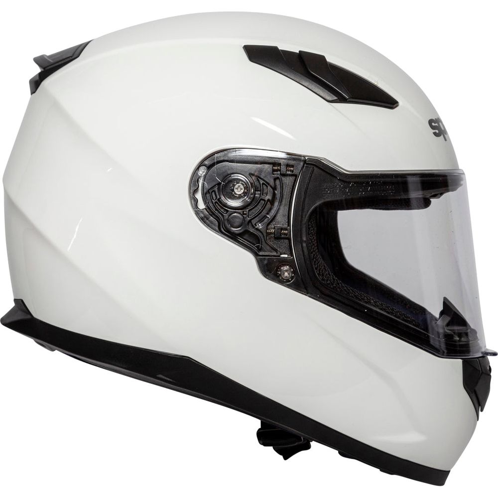 Spada Raiden Full Face Helmet White FREE 1 YEAR Returns, FREE UK Delivery | ThrottleChimp