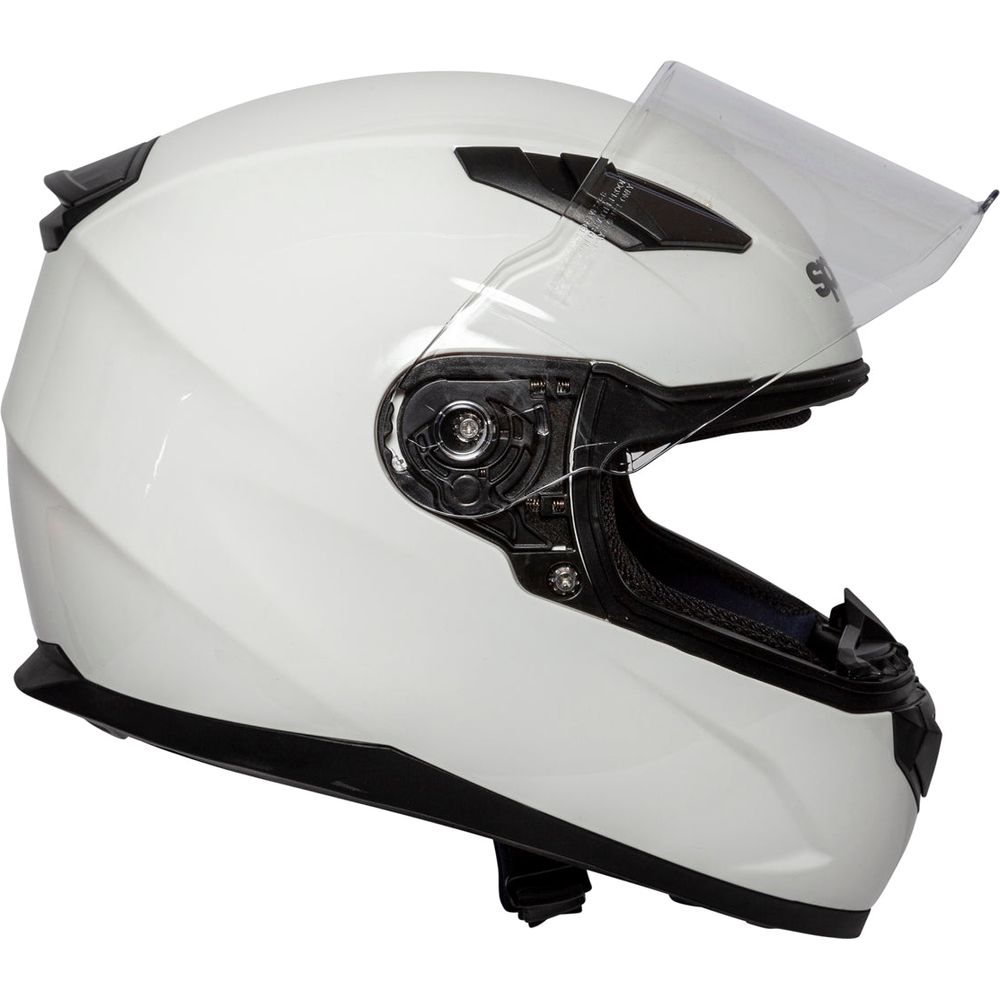 Spada Raiden Full Face Helmet White FREE 1 YEAR Returns, FREE UK Delivery | ThrottleChimp