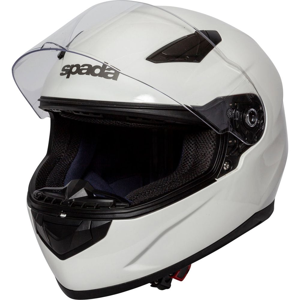 Spada Raiden Full Face Helmet White FREE 1 YEAR Returns, FREE UK Delivery | ThrottleChimp