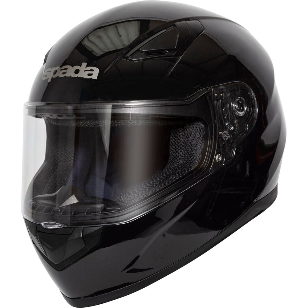 Spada Raiden Full Face Helmet Black (Image 2) - ThrottleChimp