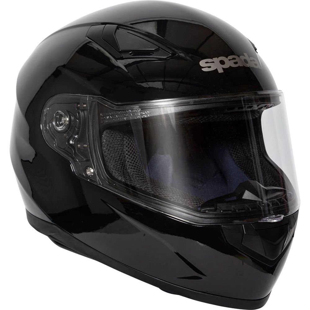 Spada Raiden Full Face Helmet Black FREE 1 YEAR Returns, FREE UK Delivery | ThrottleChimp