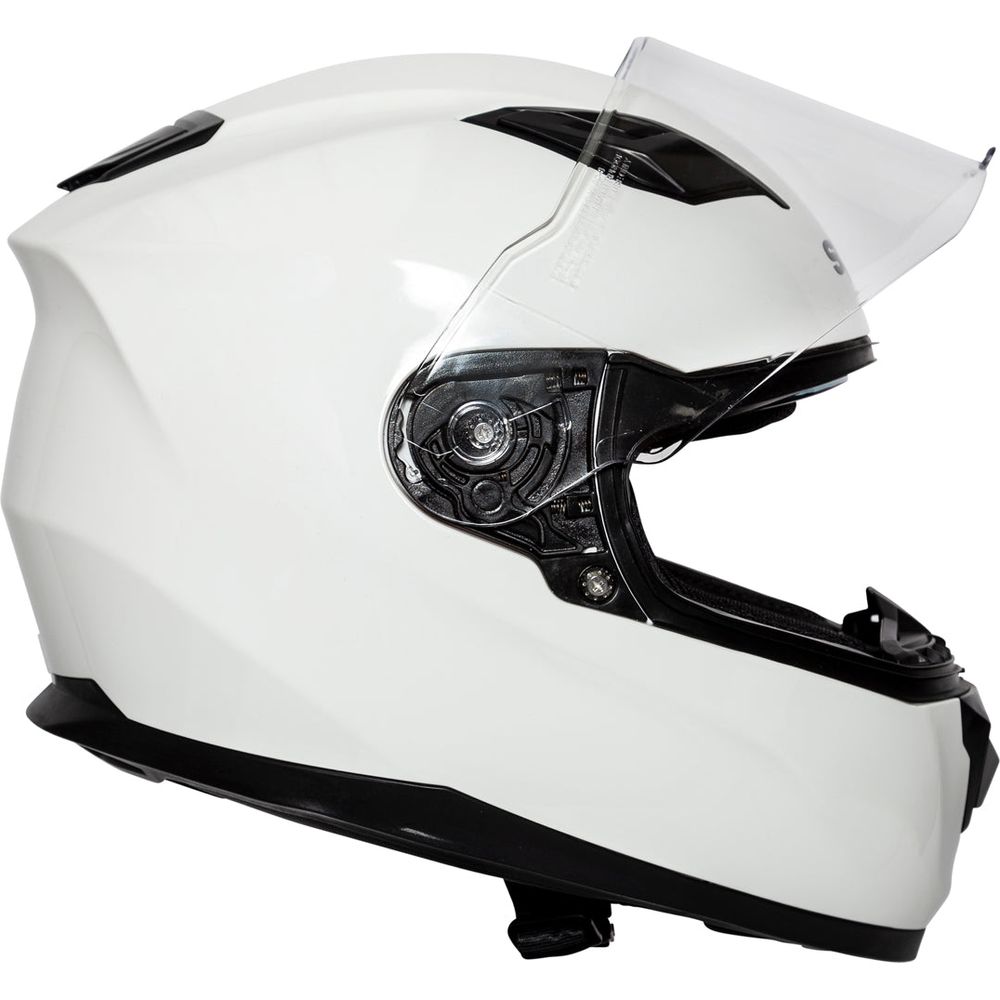 Spada SP17 Full Face Helmet White FREE 1 YEAR Returns, FREE UK Delivery | ThrottleChimp