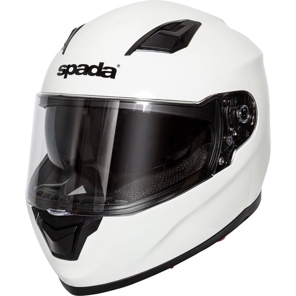 Spada SP17 Full Face Helmet White (Image 2) - ThrottleChimp