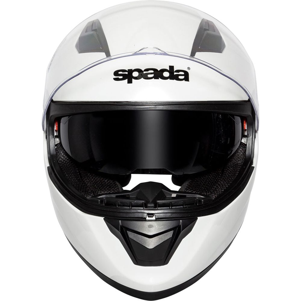 Spada SP17 Full Face Helmet White FREE 1 YEAR Returns, FREE UK Delivery | ThrottleChimp