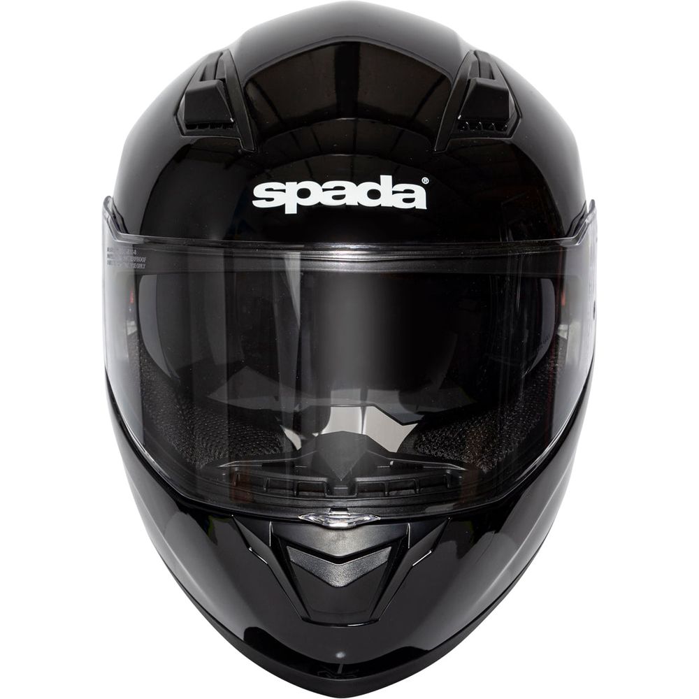 Spada SP17 Full Face Helmet Black - ThrottleChimp