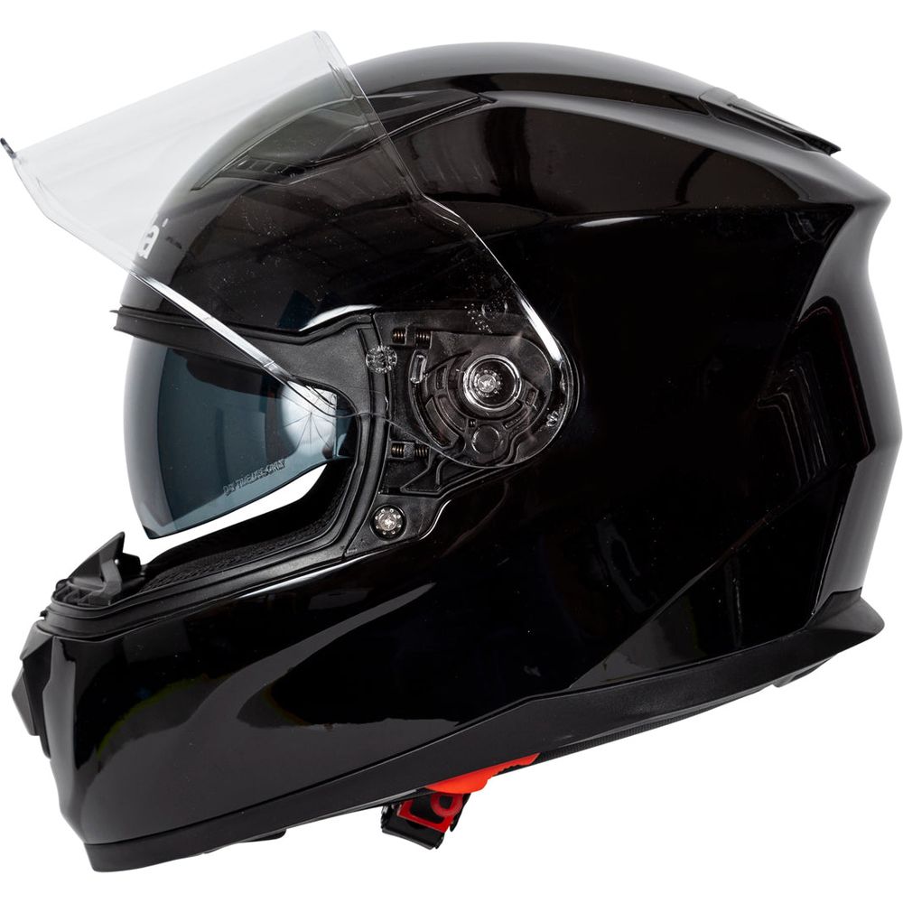 Spada SP17 Full Face Helmet Black (Image 5) - ThrottleChimp