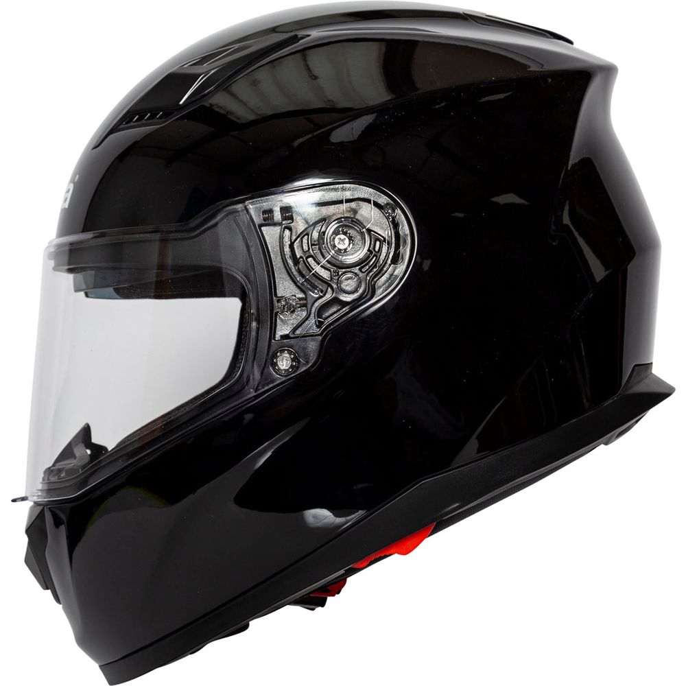 Spada SP17 Full Face Helmet Black (Image 8) - ThrottleChimp