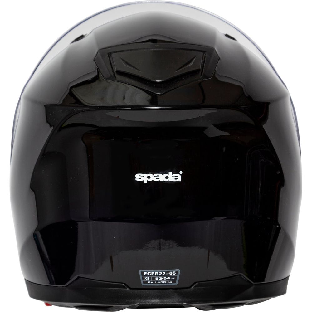 Spada SP17 Full Face Helmet Black (Image 14) - ThrottleChimp