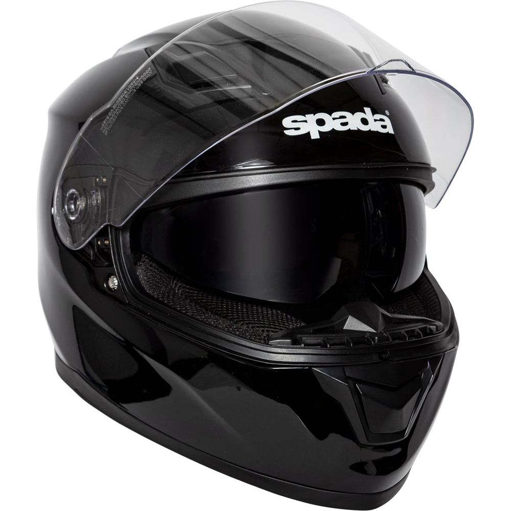 Spada SP17 Full Face Helmet Black (Image 16) - ThrottleChimp