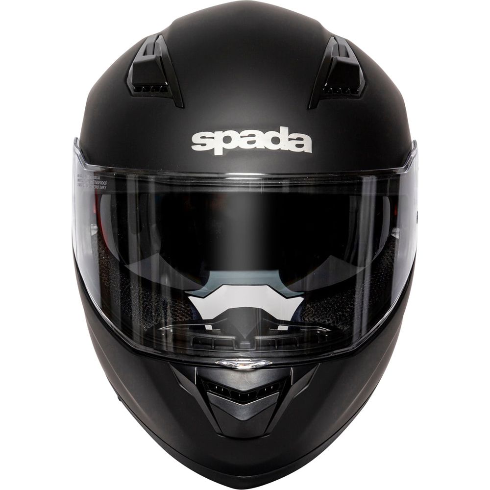 Spada SP17 Full Face Helmet Matt Black FREE 1 YEAR Returns, FREE UK Delivery | ThrottleChimp