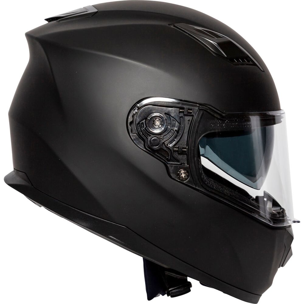 Spada SP17 Full Face Helmet Matt Black (Image 4) - ThrottleChimp