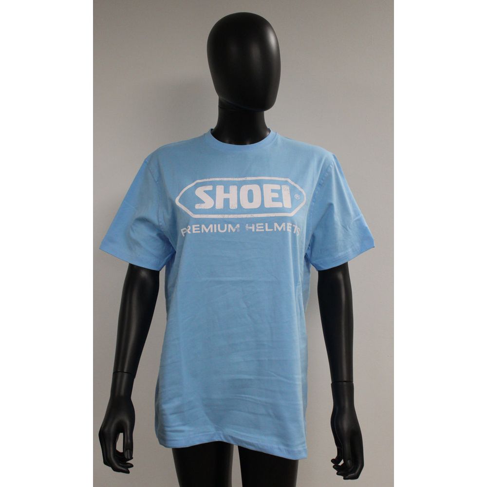 Shoei Vintage 2 T-Shirt Blue (Image 2) - ThrottleChimp