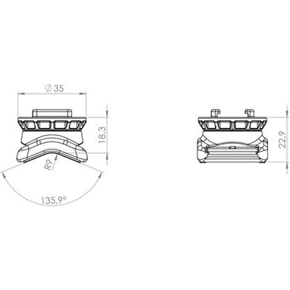 SP Connect Universal Cycle Bike Mount (Image 3) - ThrottleChimp