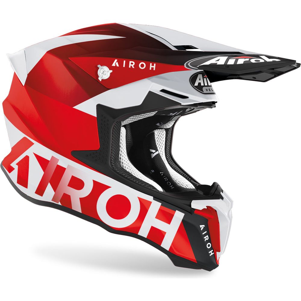 Airoh Twist 2.0 Lift Motocross Helmet Matt Red (Image 2) - ThrottleChimp