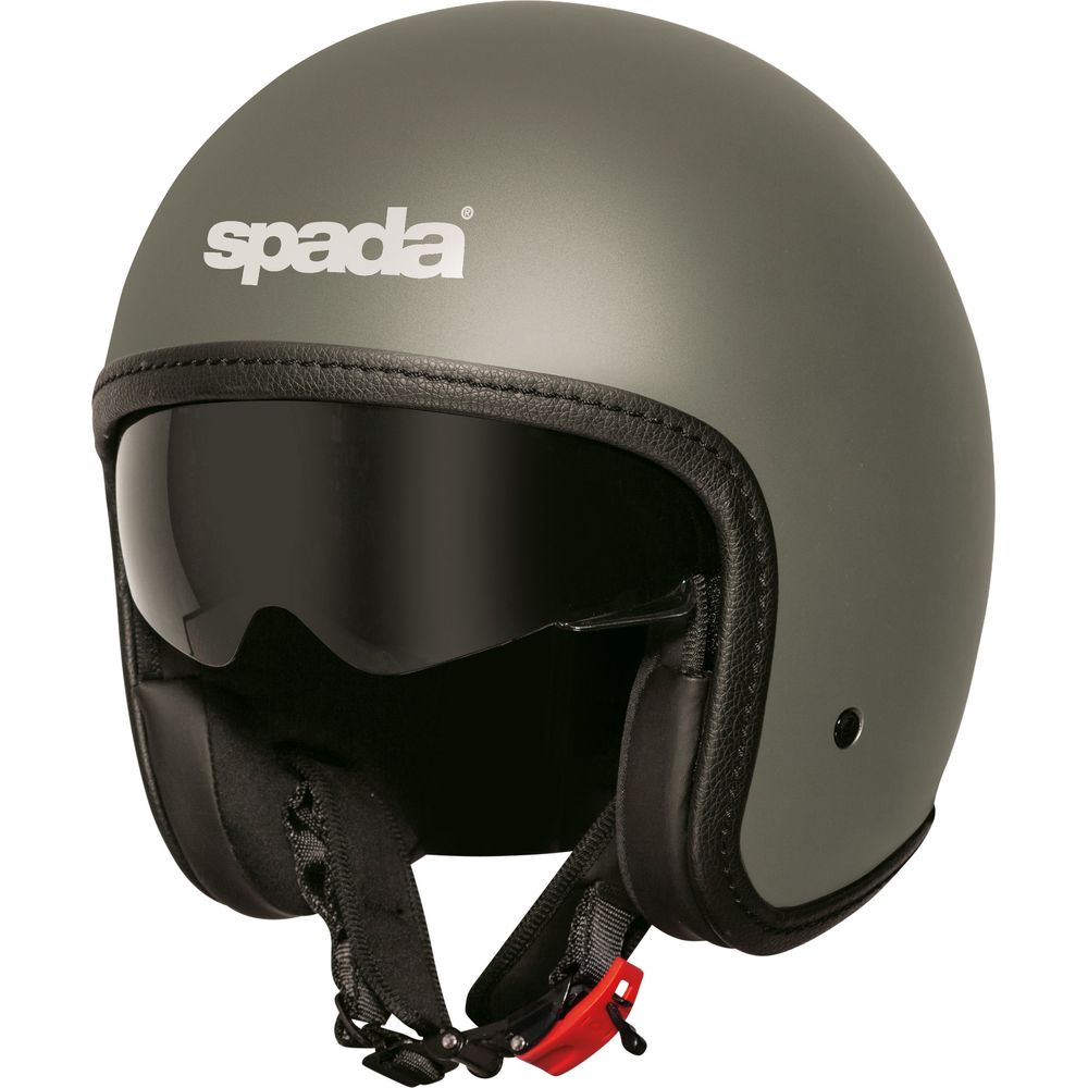 Spada Ace Open Face Helmet Matt Grey FREE 1 YEAR Returns, FREE UK Delivery | ThrottleChimp