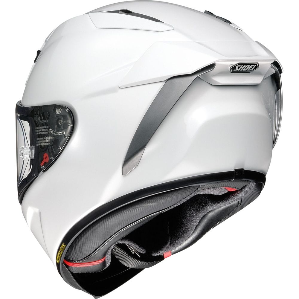 Shoei X-SPR Pro Plain Full Face Helmet White FREE 1 YEAR Returns, FREE UK Delivery | ThrottleChimp