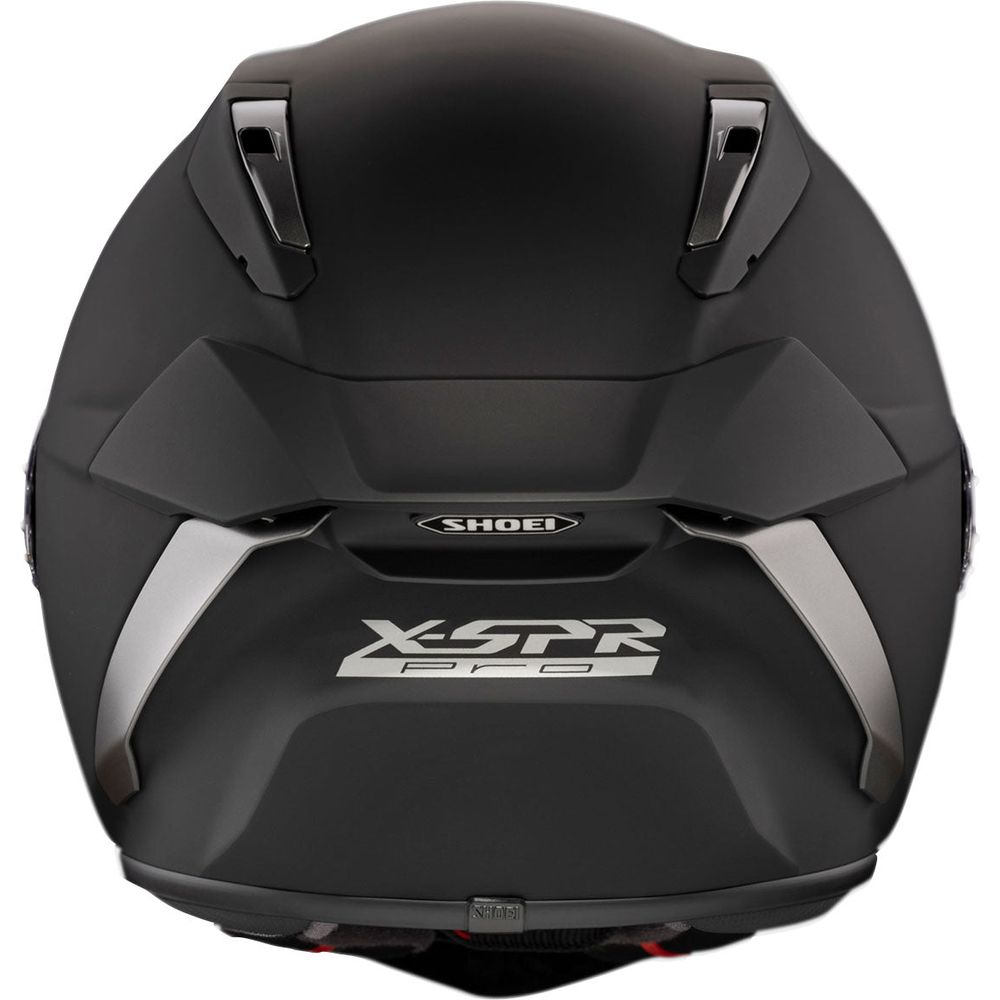 Shoei X-SPR Pro Candy Full Face Helmet Matt Black (Image 5) - ThrottleChimp