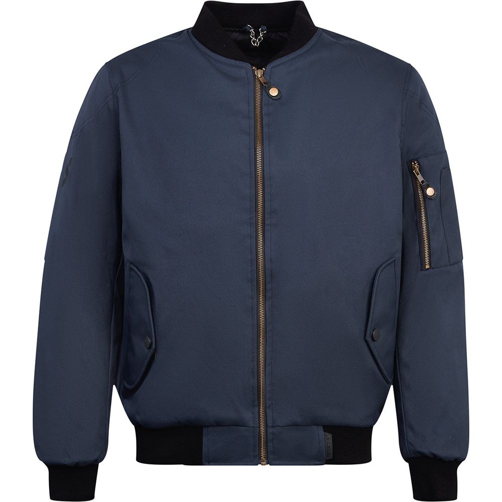 Spada Air Force 1 CE Textile Jacket Blue FREE 1 YEAR Returns, FREE UK Delivery | ThrottleChimp