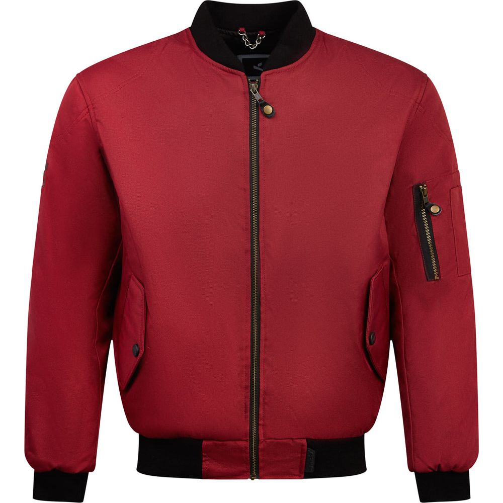 Spada Air Force 1 CE Textile Jacket Red - ThrottleChimp