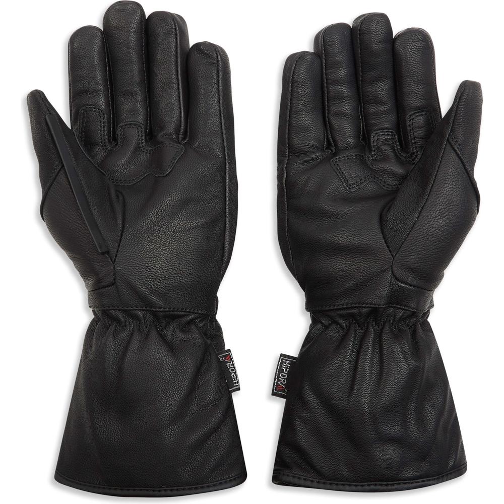 Spada Alaska CE Leather Gloves Black (Image 2) - ThrottleChimp