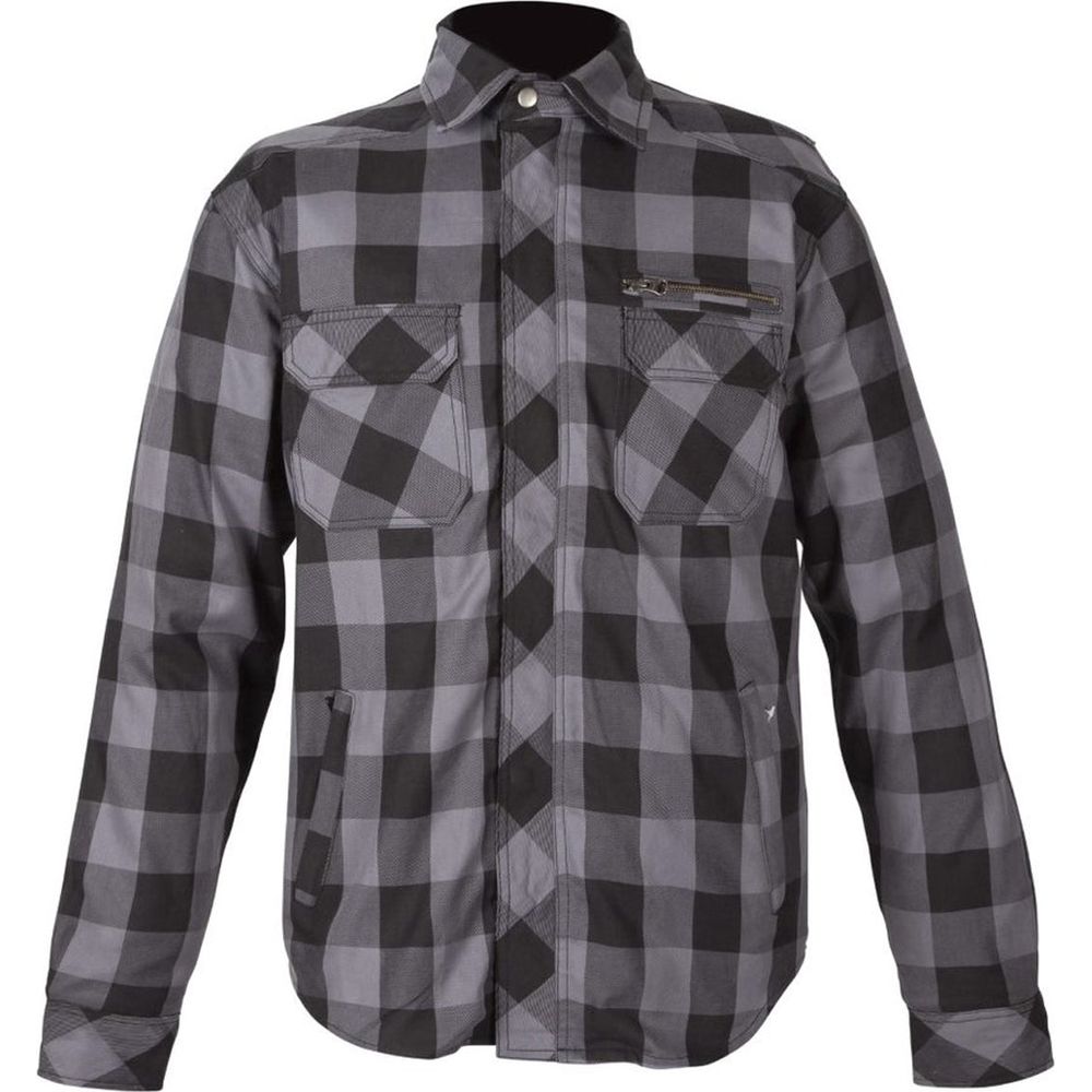 Spada Maine CE Textile Jacket Black / Grey Check FREE 1 YEAR Returns, FREE UK Delivery | ThrottleChimp