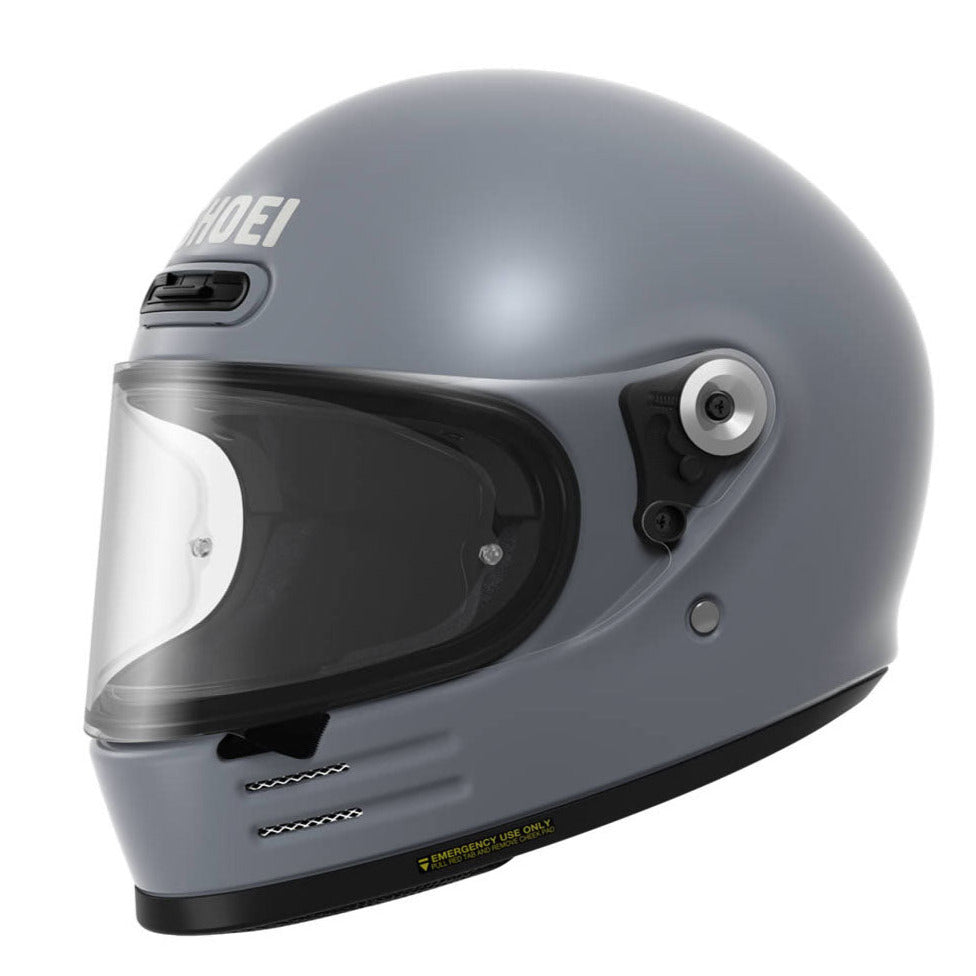 Shoei Glamster 06 Plain Full Face Helmet Basalt Grey FREE 1 YEAR Returns, FREE UK Delivery | ThrottleChimp